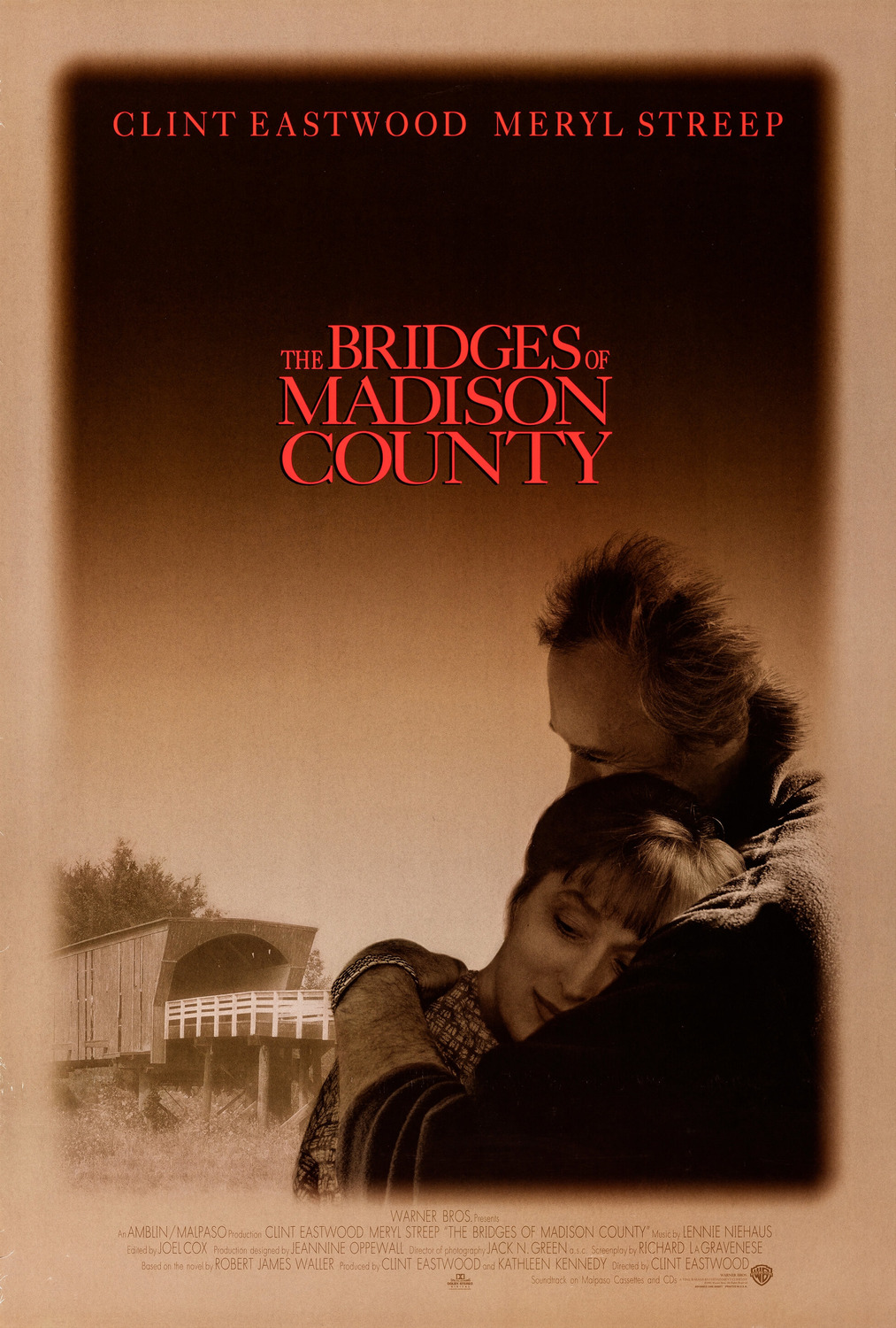 The Bridges of Madison County film poster