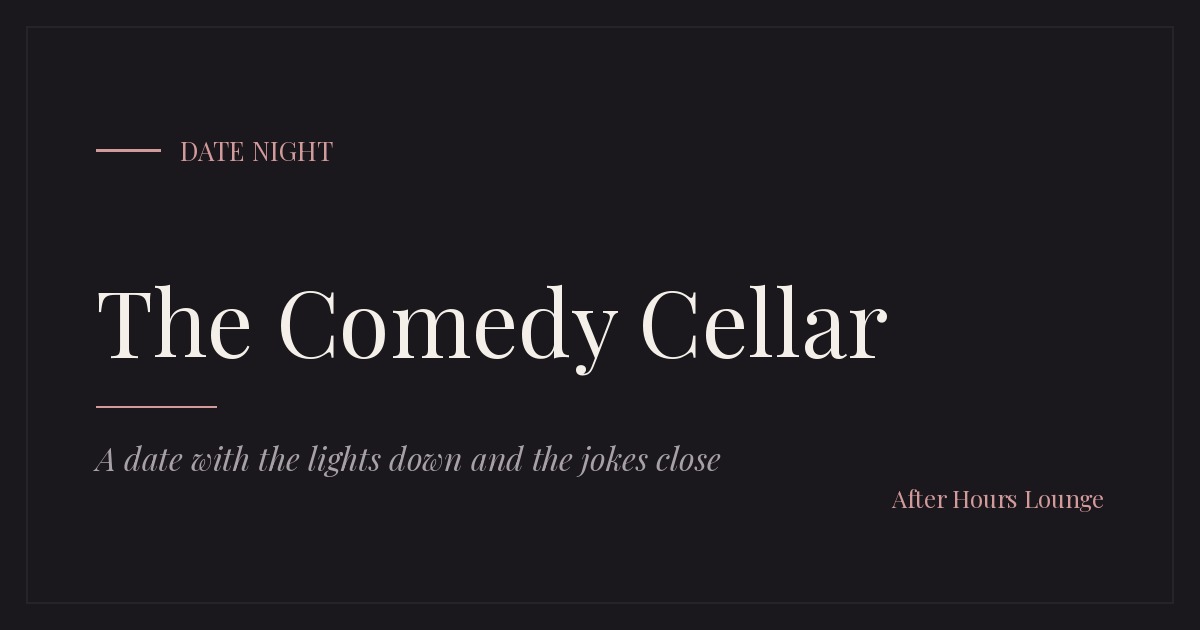 The Comedy Cellar