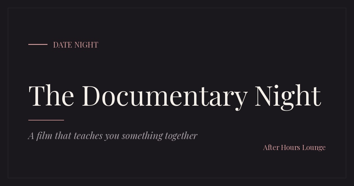 The Documentary Night