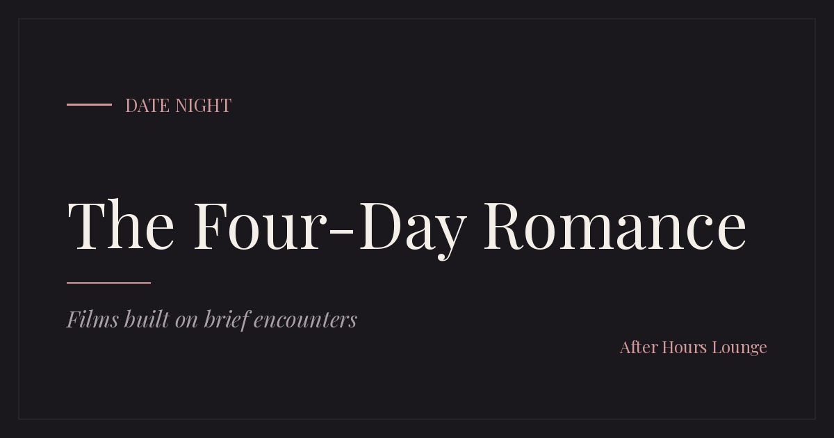The Four-Day Romance films watchlist card