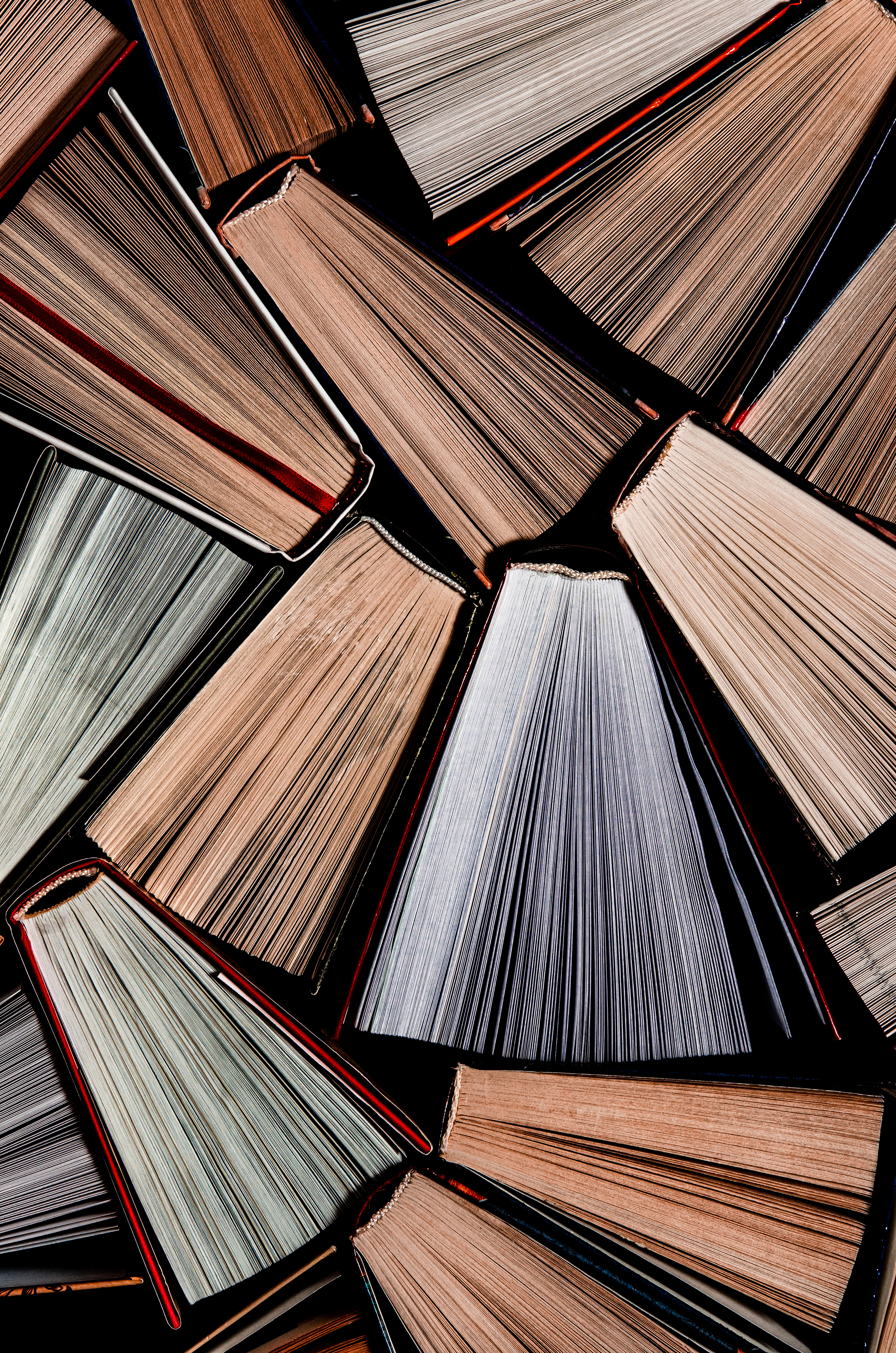 A collection of books
