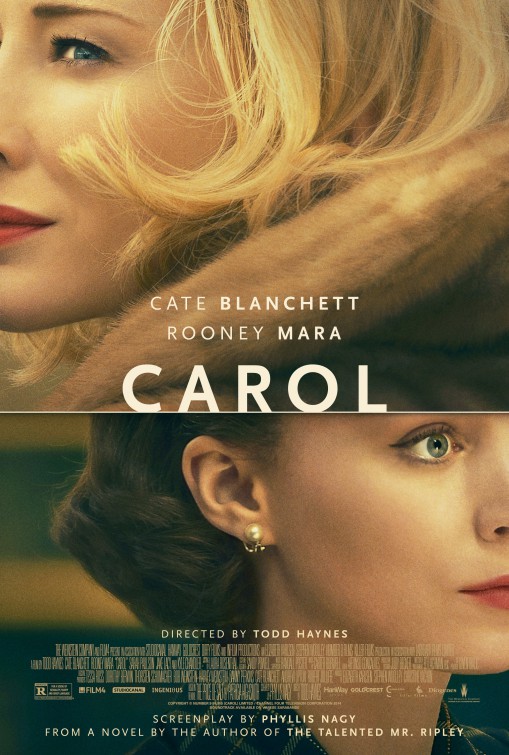 Film poster for Carol (2015), directed by Todd Haynes