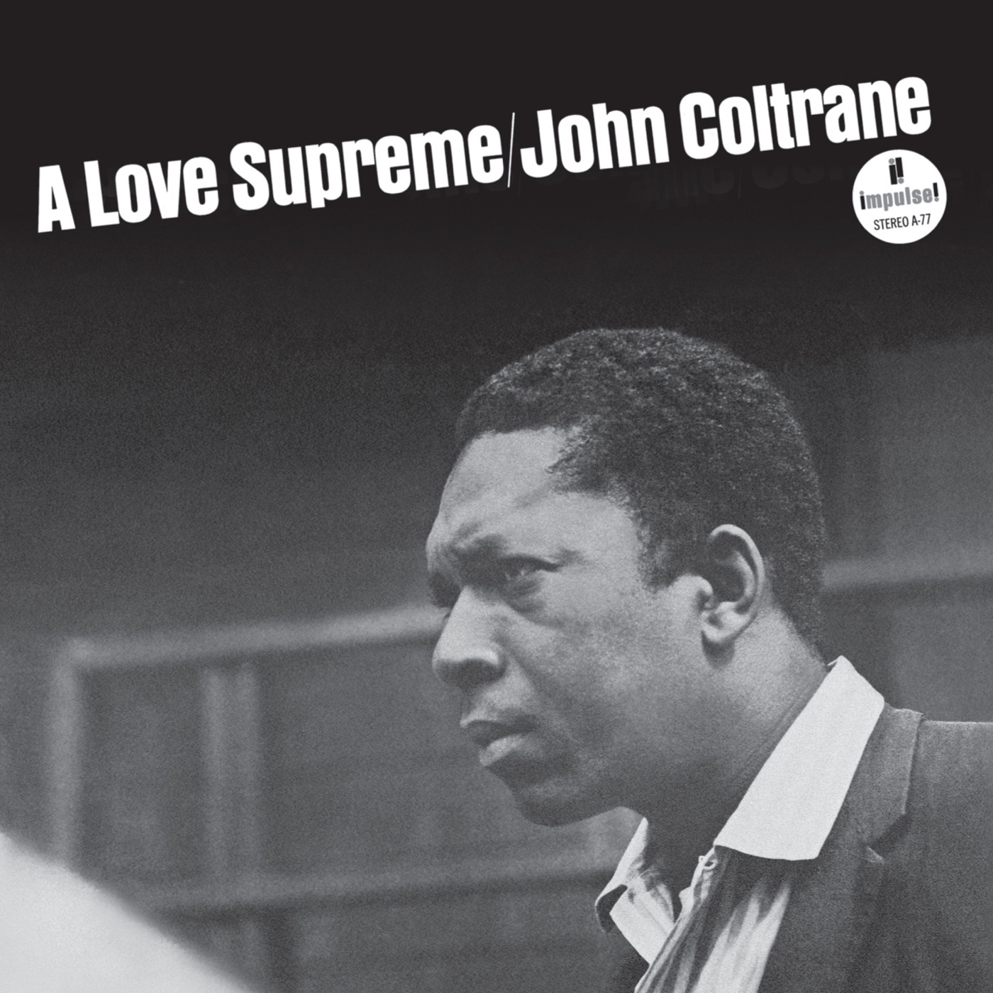 Album cover for A Love Supreme by John Coltrane