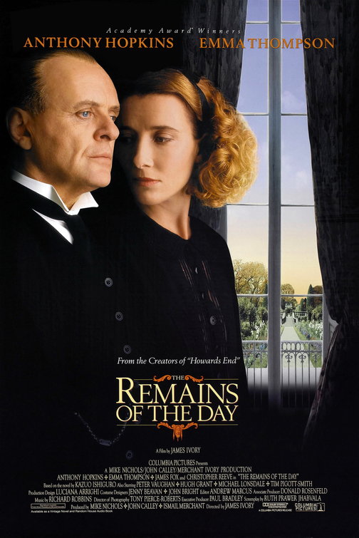 Film poster for The Remains of the Day (1993)